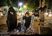 مراسم احیای شب بیست و یکم ماه رمضان در بهشت زهرا(س)