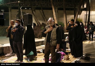 مراسم احیای شب بیست و یکم ماه رمضان در دانشگاه تهران