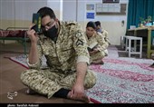 گزارش تصویری از مراسم احیای دومین شب از شب‌های قدر از آسایشگاه سربازی پایگاه هوانیروز کرمان