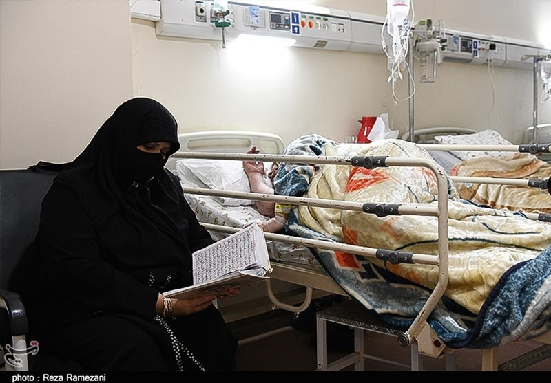 احیای شب قدر در بیمارستان شهید بهشتی قم به روایت تصویر