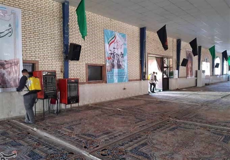 ضدعفونی هزار مسجد پایتخت/شست و شوی بقاع متبرکه در روزهای آینده