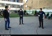 حضور دانش آموزان پس از بازگشایی مجدد مدارس در پی اعلام ستاد ملی مقابله با ویروس کرونا 