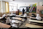 بازگشایی موقت مدارس جهت رفع اشکال دانش آموزان پس از شیوع کرونا - دبستان دخترانه سیدان