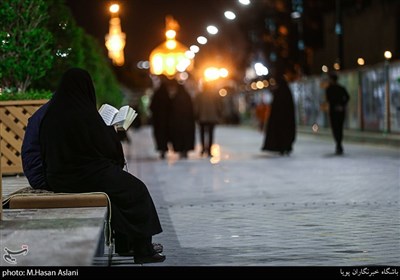 احیا شب بیست و سوم ماه مبارک رمضان در مجاورات بارگاه ملکوتی حضرت علی بن موسی الرضا (ع)