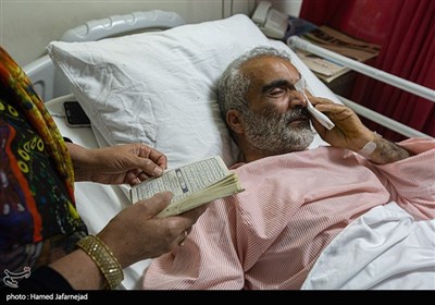 احیای شب بیست و سوم ماه مبارک رمضان با حضور بیماران بیمارستان بعثت