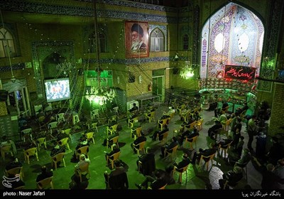 مراسم احیای شب بیست و سوم ماه رمضان در مسجد الشهدا