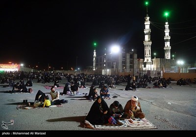مراسم احیای شب بیست و سوم ماه مبارک رمضان در جوار مسجد مقدس جمکران