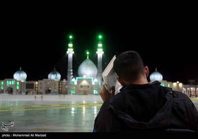 مراسم احیای شب بیست و سوم ماه مبارک رمضان در جوار مسجد مقدس جمکران