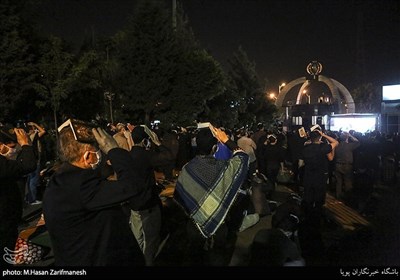 مراسم احیای شب بیست و سوم ماه رمضان در مهدیه امام حسن (ع)