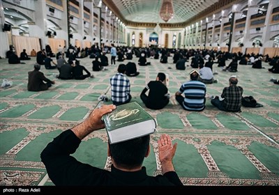 مراسم احیای شب بیست و سوم ماه رمضان در مصلی تبریز