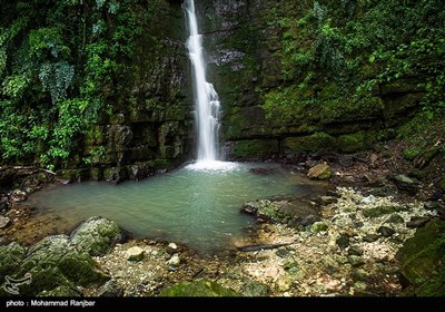 آبشار وَزَن بِن - گیلان