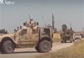 مقابله ارتش سوریه با کاروان نظامی آمریکا