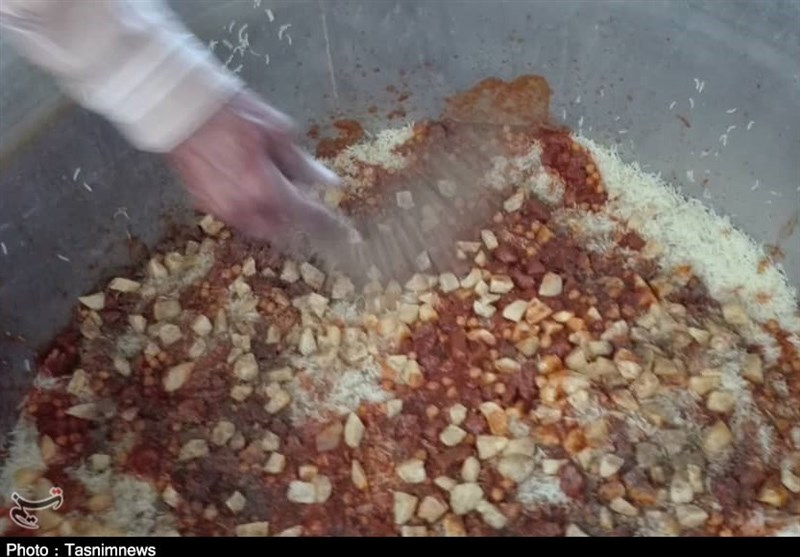 پرس،غذاي،شهر،فين،گرم،توزيع