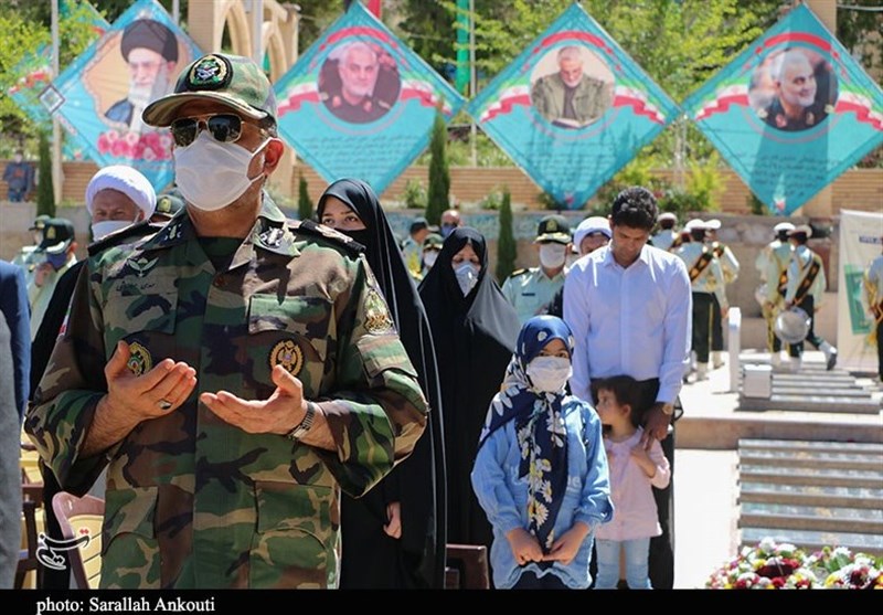 ‌بزرگداشت فتح خرمشهر در مزار سیدالشهدای جبهه مقاومت به روایت تصویر