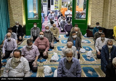 اقامه نماز عید فطر در مسجد امام سجاد(ع) تهران