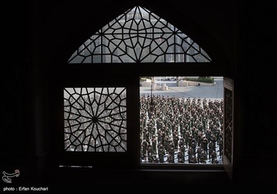 اقامه نماز عید فطر در دانشگاه افسری امام علی (ع)