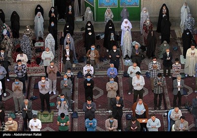 Iranians Attend Eid al-Fitr Prayers across Iran