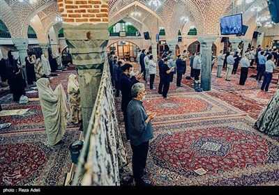 Iranians Attend Eid al-Fitr Prayers across Iran