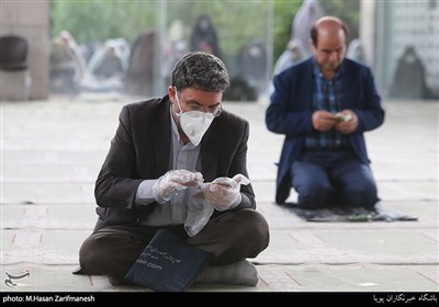 نماز عید سعید فطر - دانشگاه تهران