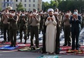 برگزاری نماز عید فطر در دانشگاه افسری امام علی (ع) ارتش