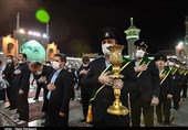 مراسم خطبه خوانی خادمین حرم حضرت معصومه (س)از قاب دوربین