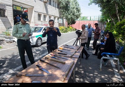 دستگیری اراذل و اوباش محله اتابک
