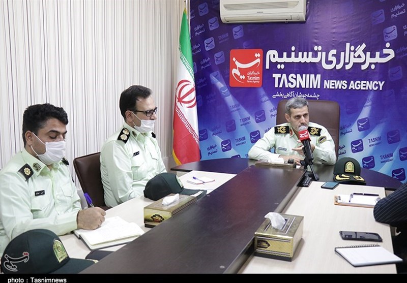 بازدید فرمانده انتظامی استان مرکزی از دفتر خبرگزاری تسنیم در اراک به روایت تصویر
