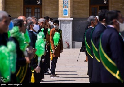 مراسم شکرانه بازگشایی حرم مطهر حضرت شاهچراغ (ع)