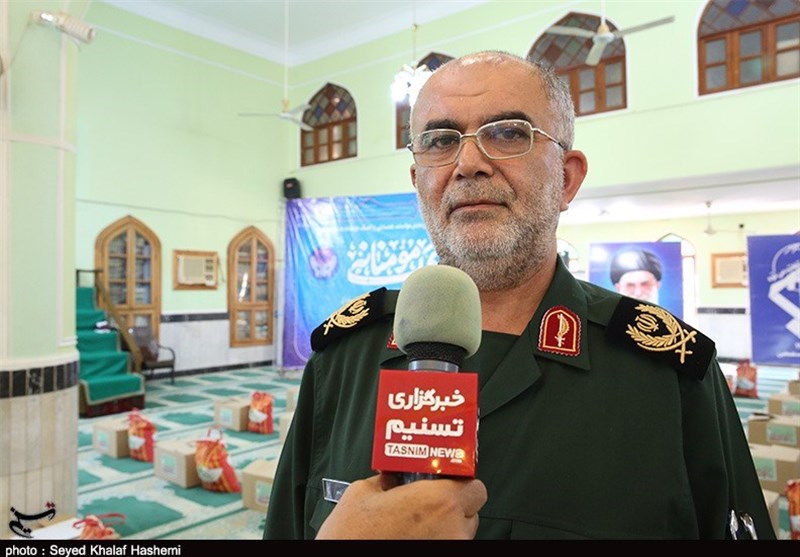 فرمانده سپاه بوشهر: کمک‌های مؤمنانه به نیازمندان استان در 3 مرحله انجام می‌شود