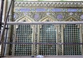 پنجره فولاد حرم کریمه اهل بیت (س) بازسازی شد