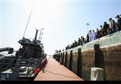 آیین الحاق بیش از 100 فروند شناور ساخت وزارت دفاع به نیروی دریایی سپاه