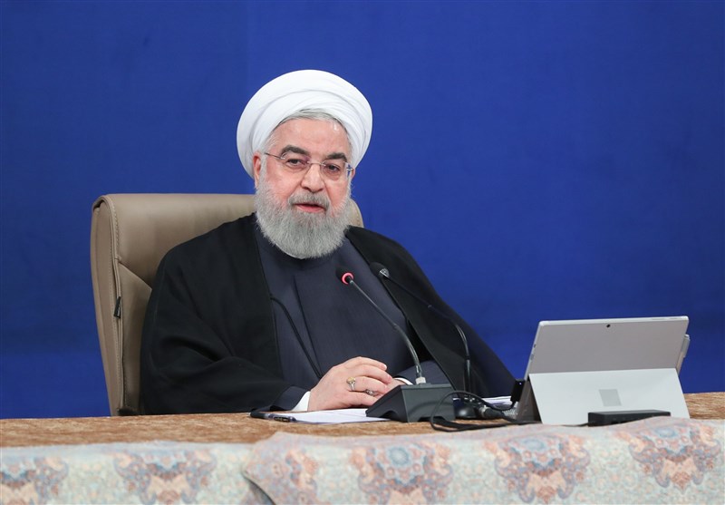روحانی: در شرایط تحریم و کرونا می‌توانیم افتخارآمیز سخن بگوییم