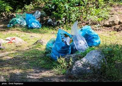 پاکسازی منطقه گردشگری رحیم آباد- گیلان