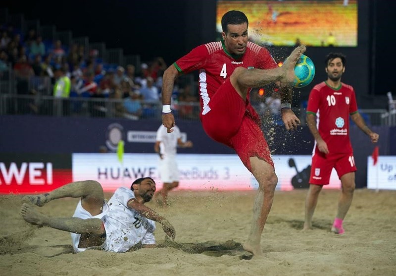 فوتبال ساحلی جام بین قاره‌ای| برتری ایران مقابل پاراگوئه در دیداری پر گل