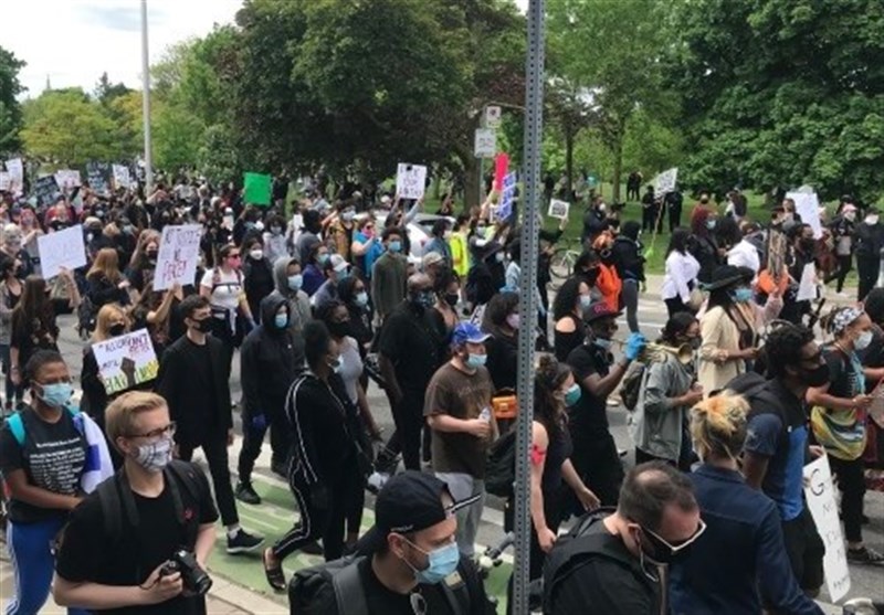 Thousands Rally in Toronto against Anti-Black Racism after Woman Falls from Balcony