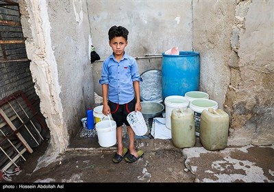 بحران آب در روستای تنگه 3 آبادان