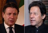 رایزنی تلفنی عمران خان و نخست وزیر ایتالیا درباره مساله کشمیر