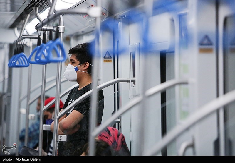 ورود مسافران بدون ماسک به مترو مشهدمقدس ممنوع شد