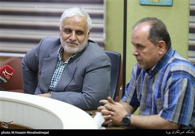  علی غفاری کارگردان وسعید سعدی تهیه‌کننده سریال بچه مهندس3 در خبرگزاری تسنیم