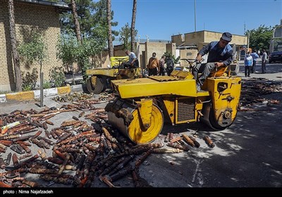 معدوم سازی 3500 قلیان در مشهد