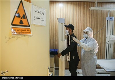 بخش رادیولوژی ندامتگاه تهران بزرگ در روزهایی کرونایی 