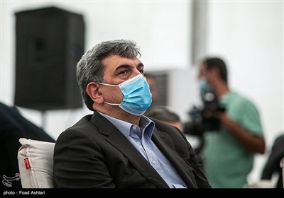 حضور پیروز حناچی شهردار تهران در آیین آغاز عملیات احداث بوستان بزرگ ارتش 
