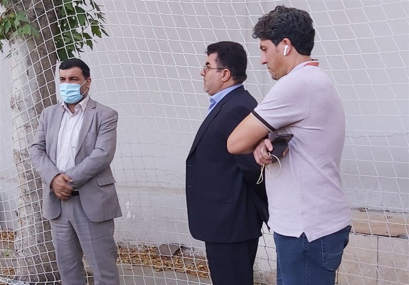 حضور مدیرعامل شرکت فولاد خوزستان در تمرین این تیم