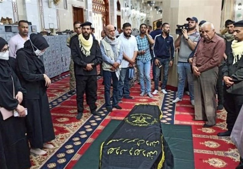 پیکر دبیرکل سابق جهاد اسلامی در آرامستان شهدای «یرموک» دمشق به خاک سپرده شد