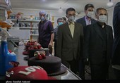 بازدید دادستان کرمان از رعایت پروتکل‌های بهداشتی در اصناف به روایت تصویر