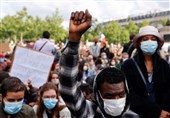 برپایی تظاهرات ضد نژادپرستی در شهر پاریس