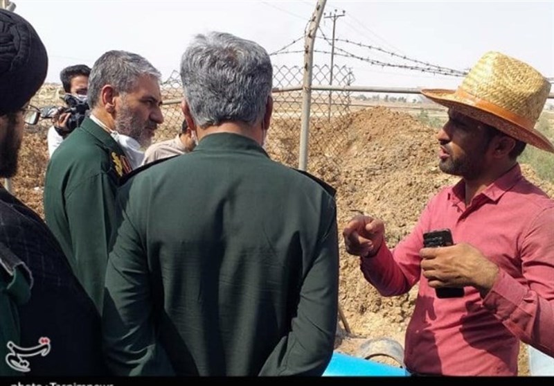 فرمانده سپاه ‌خوزستان: آب هنوز به غیزانیه ‌نرسیده / برای اجرای سریع‌تر ‌پروژه آماده کمک هستیم