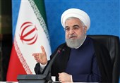 افتتاح طرح‌های ملی وزارت راه و شهرسازی توسط روحانی