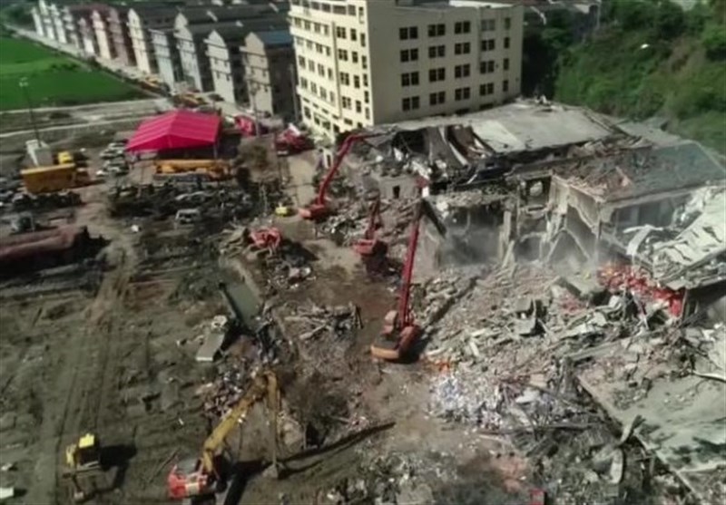 آخرین اخبار از انفجار مهیب تانکر گاز در چین+فیلم و عکس