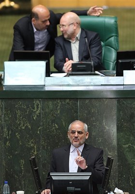 محسن حاجی میرزایی وزیر آموزش و پرورش در جلسه علنی مجلس شورای اسلامی